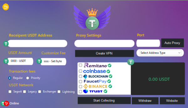 Basic USDT Software Real